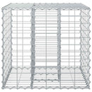 Gabion højbed Sølv