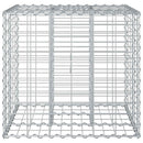 Gabion højbed Sølv