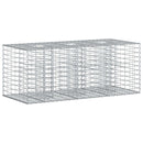 Gabion højbed Sølv