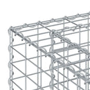 Gabion højbed Sølv