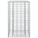 Gabion højbed Sølv