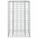 Gabion højbed Sølv