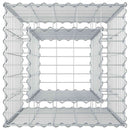 Gabion højbed Sølv