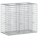 Gabion højbed Sølv