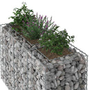 Gabion højbed Sølv