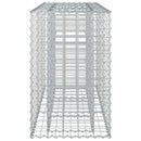 Gabion højbed Sølv