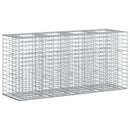 Gabion højbed Sølv