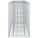 Gabion højbed Sølv
