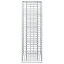 Gabion højbed Sølv