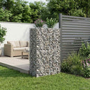 Gabion højbed Sølv
