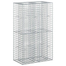 Gabion højbed Sølv