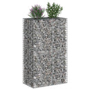 Gabion højbed Sølv