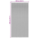 Insekt Dør Gardin flerfarvet 100 x 200 cm Bambus