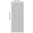 Insekt Dør Gardin flerfarvet 90 x 200 cm Bambus