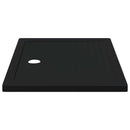 Brusebund Tray med Dots 100 x 80 x 4 cm ABS Sort