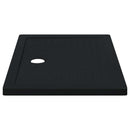 Brusebund Tray med Dots 100 x 70 x 4 cm ABS Sort