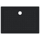 Brusebund Tray med Dots 100 x 70 x 4 cm ABS Sort