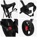 Golf Trolley Sort 66 x 65 x 112 cm Jern