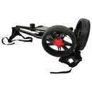 Golf Trolley Sort 66 x 65 x 112 cm Jern