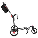 Golf Trolley Sort 110 x 60 x 132 cm Jern