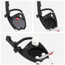 Golf Trolley Sort og Hvid 100 x 69 x 114 cm Aluminium
