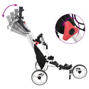 Golf Trolley Sort og Hvid 100 x 69 x 114 cm Aluminium