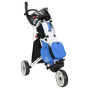 Golf Trolley Sort og Hvid 100 x 69 x 114 cm Aluminium