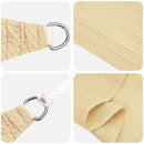 Solsejl Beige 2 x 6 m HDPE