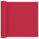 Balkon Afskærmning 200 x 300 cm Stof med PU-belægning Bordeaux