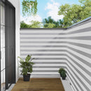 Balkon Afskærmning 150 x 200 cm Stof med PU-belægning