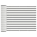 Balkon Afskærmning 180 x 600 cm Stof med PU-belægning