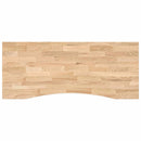Bord med opbevaring Hvid og Naturlig 120 x 60 cm Massivt Eg Træ