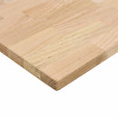 Bord med opbevaring Sort og naturlig 120 x 60 cm Massivt Eg Træ