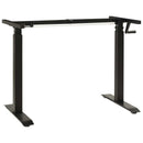 Bord med opbevaring Sort og naturlig 120 x 60 cm Massivt Eg Træ