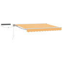 Elektrisk Utrækkelig Markise Sandfarvet 4 x 2 m