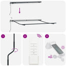Markiseduge Sandfarvet 600 × 300 cm Polyester