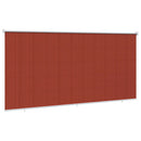 Udendørs rulleskærm 90% UV blok Terracotta 240 x 230 cm HDPE