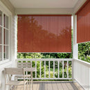 Udendørs rulleskærm 90% UV blok Terracotta 350 x 230 cm HDPE
