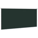 Udendørs rulleskærm 90% UV blok Mørkegrøn 400 x 230 cm HDPE