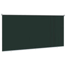 Udendørs rulleskærm 90% UV blok Mørkegrøn 400 x 230 cm HDPE