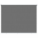 Udendørs rulleskærm 90% UV blok Lysegrå 180 x 140 cm HDPE