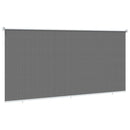 Udendørs rulleskærm 90% UV blok Lysegrå 400 x 230 cm HDPE