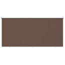 Udendørs rulleskærm 90% UV blok Gråbrun 350 x 140 cm HDPE