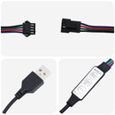 LED Strip 55 cm Flerfarvet PVC