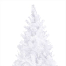 Kunstigt juletræ med 300 LED'er Hvid 300 cm PVC og Stål