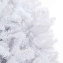 Kunstigt juletræ med 300 LED'er Hvid 300 cm PVC og Stål