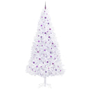 Kunstigt juletræ med 300 LED'er Hvid 300 cm PVC og Stål