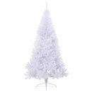 Kunstigt juletræ med 300 LED'er Hvid 180 cm PVC og Stål