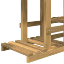 Planteholder Hvid 93,5 x 25 x 91,5 cm Massivt Akacietræ