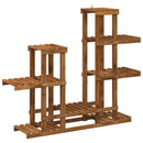 Planteholder Naturfarvet 118 x 25 x 96,5 cm Massivt Akacietræ
